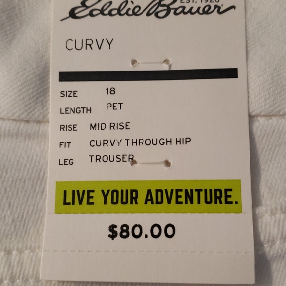 NWT Plus Size Eddie Bauer Jeans - Picture 2 of 7